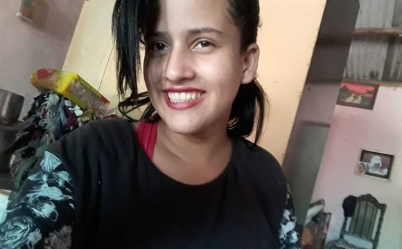 Michelly Martins tem 15 anos e é aluna do oitavo ano do ensino fundamental. (Foto: Arquivo de família)