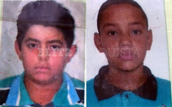 Teônio Santos, 17 anos, e Flávio Silva Santos, 14 anos.