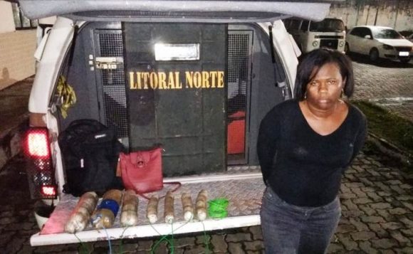Mulher contou que o material seria entregue para um homem em Paulo Afonso|| Foto Divulgação