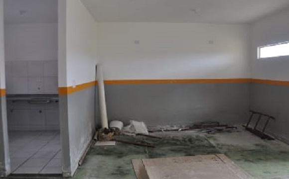 Situação da Creche quando foi visitada pelo técnico do FNDE | Foto: Reprodução