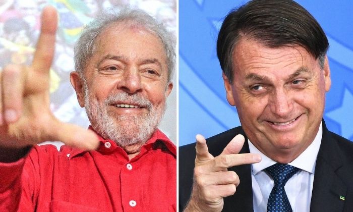 Bolsonaro oscilou um ponto para baixo e foi para 33%.