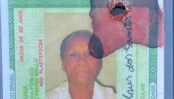 Maria de Lourdes Alves foi vítima de bala perdida.