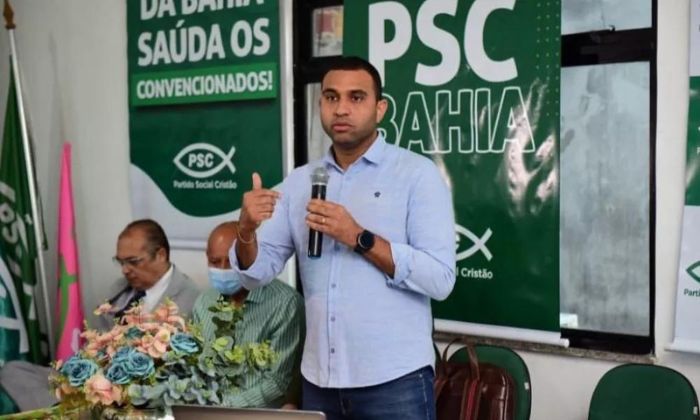 Heber Santana, Presidente do PSC na Bahia.