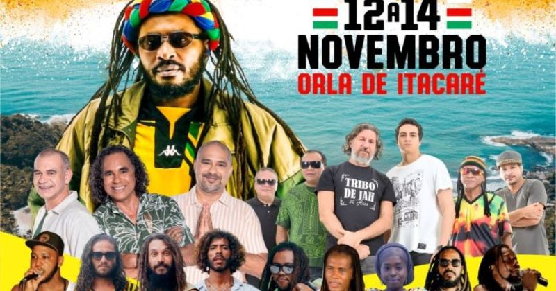Festival reunirá grandes nomes do reggae nacional e um atração internacional