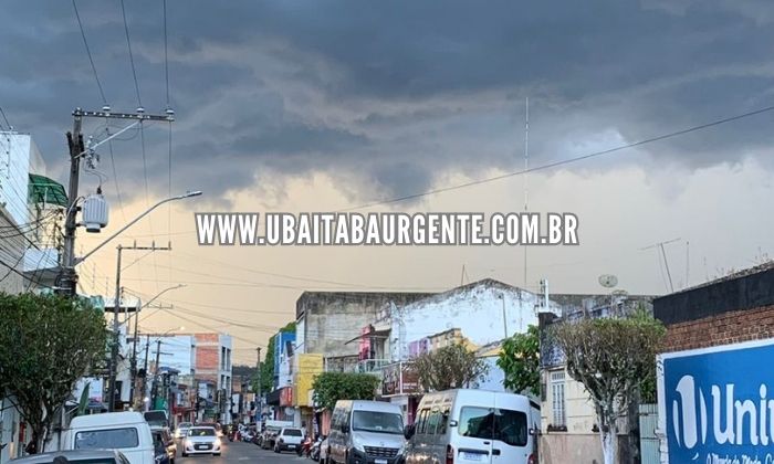 Clima é de muita chuva em cidades do interior da Bahia neste fim de semana.