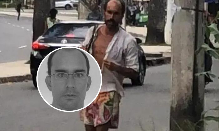 Turista desaparecido é encontrado em situação de rua em Salvador.