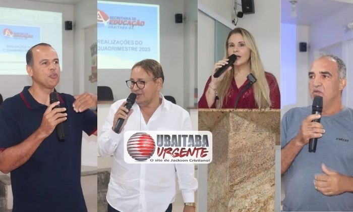 Secretários: Marcos Liger, Claudio Bidu, Bella e Jailton Araújo