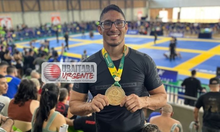 Sterven Ekson, conquistou o "Campeonato Brasileiro de Jiu-Jitsu