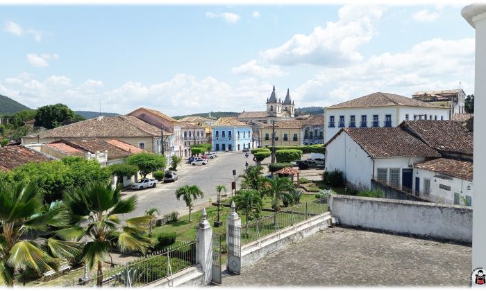Cidade de Cachoeira na Bahia