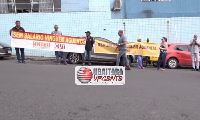 Manifestação em frente ao Hospital São José, em Ilhéus | Imagem TITV