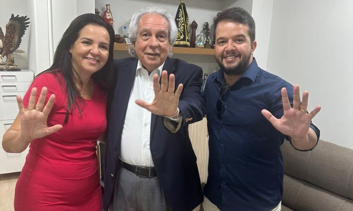 Liu Andrade, Paulo Magalhães e o Drº Igor Garcia