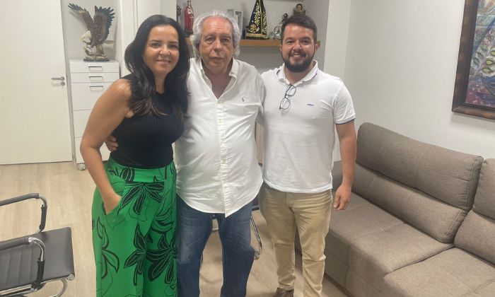 Liu Andrade acerta últimos detalhes para visita de Paulo Magalhães ao município de Aurelino Leal