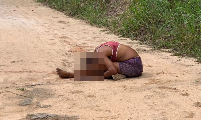 Mulher de 31 anos é encontrada morta em estrada vicinal no município de Santa Cruz de Cabrália