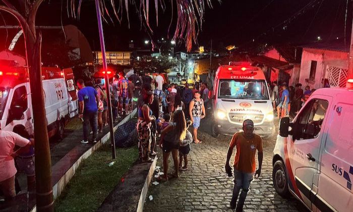 Atropelamento em Barra do Rocha deixa quatro feridos durante convenção partidária