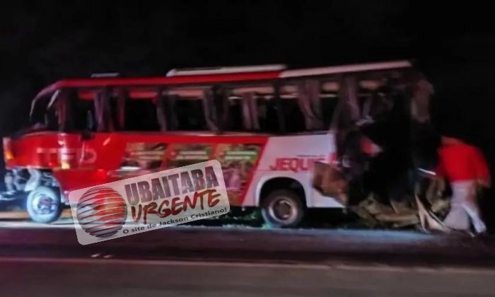 Dezesseis ficam feridos em acidente com ônibus que levava pacientes de Jequié para Salvador