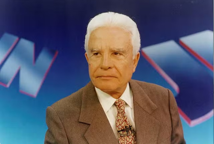 Cid Moreira apresentou o Jornal Nacional, da Globo, por 27 anos