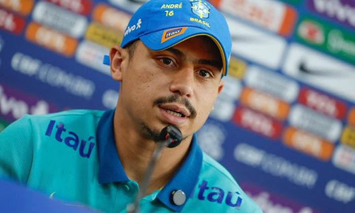 André relembra a infância em Salvador || Foto Rafael Ribeiro/CBF