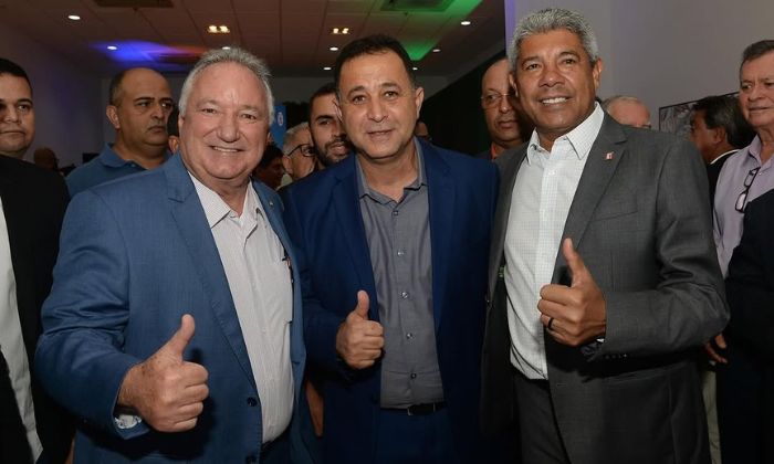 Ronaldo Carletto, Jé Assunção e Jerônimo Rodrigues.