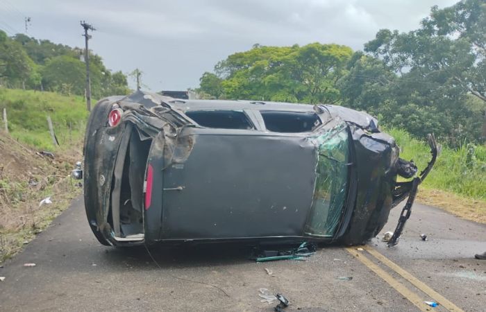 Acidente na BA-120, em Barro Preto.