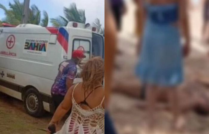 Turista de 40 anos morreu na praia de Saquaíra, em Maraú.