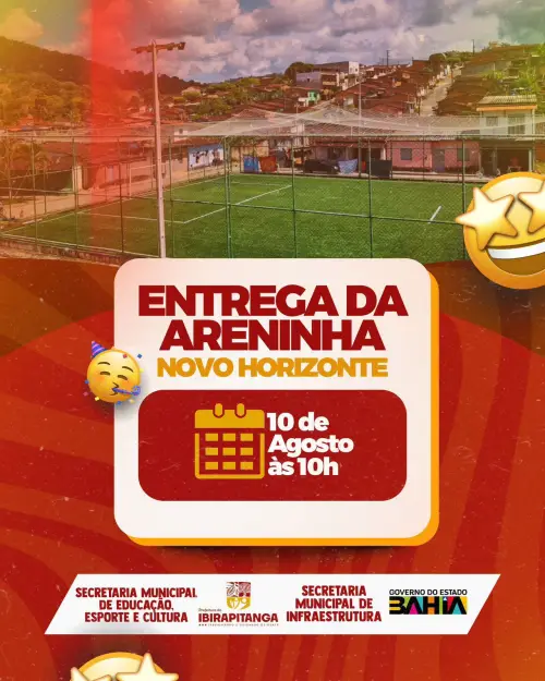 Crédito: Prefeitura de Ibirapitanga
