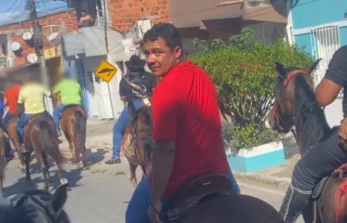 Vítima participou de uma cavalgada neste domingo