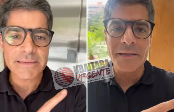 ACM Neto mostrou as marcas do tiroteio - Crédito: Reprodução