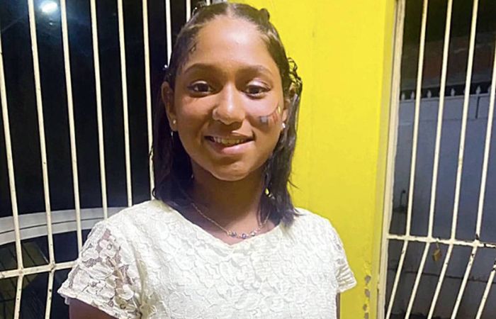 Alícia Valentina tinha 11 anos de idade.