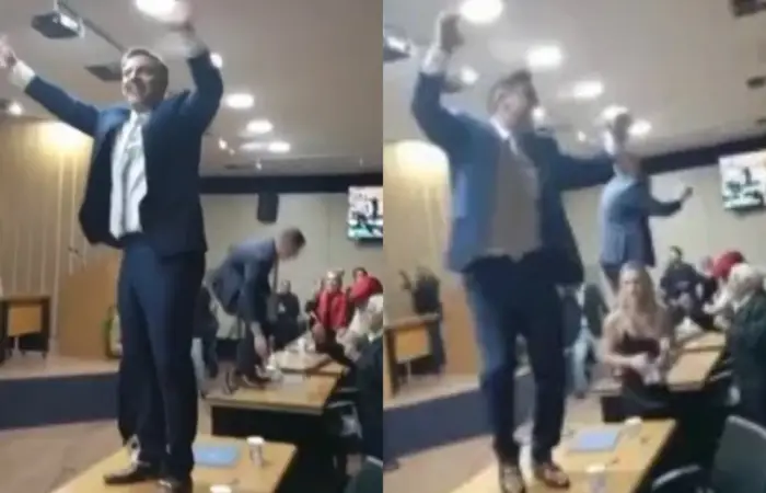 Cena foi flagrada na última quinta-feira (2) - Crédito: Reprodução