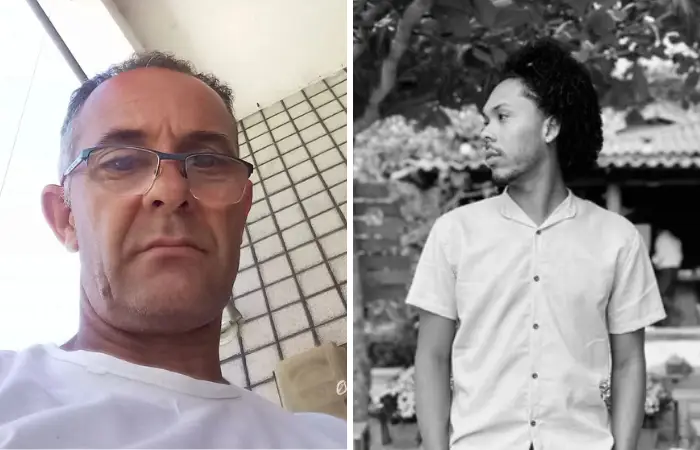 Seu Léo e Carlos Pereira da Silva Neto.