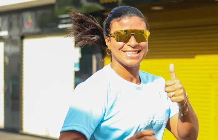 Jaciara Reis foi atropelada no fim da tarde desta sexta-feira (5).
