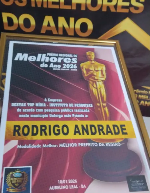 Prêmio “Melhores do Ano” Destak Top Mídia.