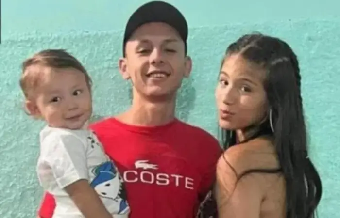 Casal e criança morrem após descarga elétrica.