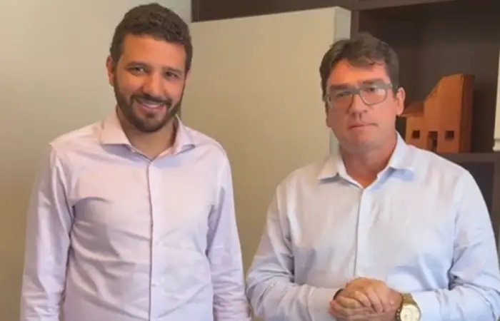 Adriano Mendonça, se reuniu com o deputado federal Neto Carletto.