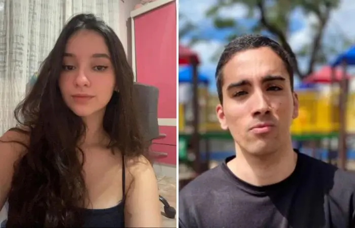 Alana foi atacada por Luiz Felipe Crédito: Reprodução
