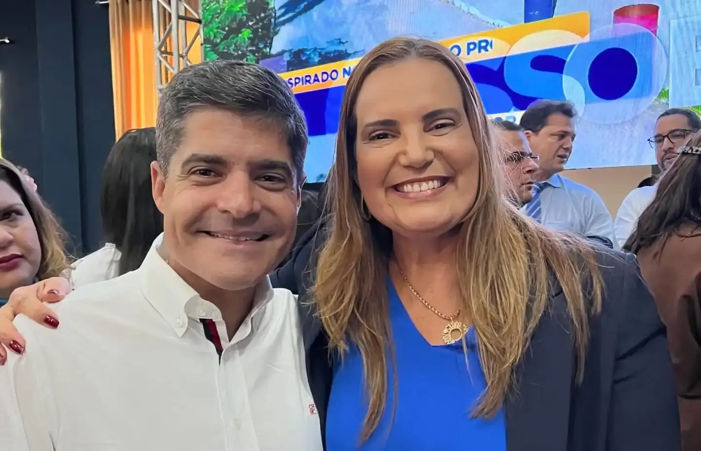 ACM Neto e Sheila Lemos - Crédito: Reprodução