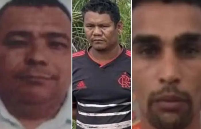 Acusados estavam foragidos / Foto: Reprodução / Redes Sociais