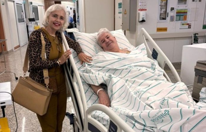 Bêda permanece internado no Hospital Mater Dei Salvador.
