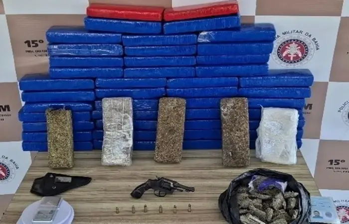 Polícia descobre depósito de drogas em Itabuna || Foto Divulgação