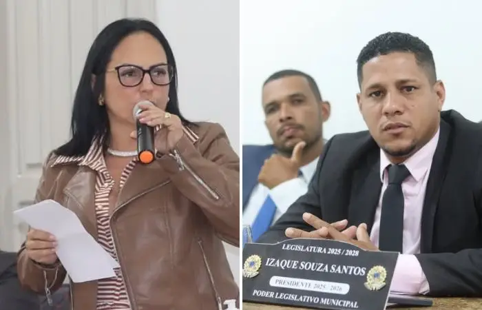 Karol Viana e Izaque do Armandão.