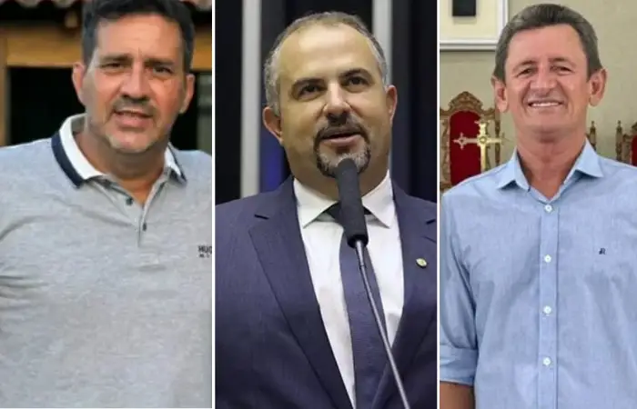 Alexandre Almeida, Ricardo Maia e Bedto da Padaria.