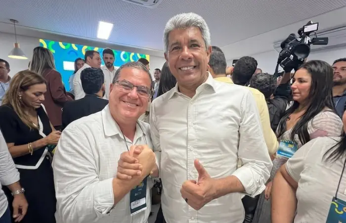 Prefeito Ravan com o governador Jerônimo