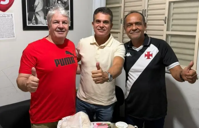 Bêda, Eduardo e Paulo Bidu — Crédito: Ubaitaba Urgente