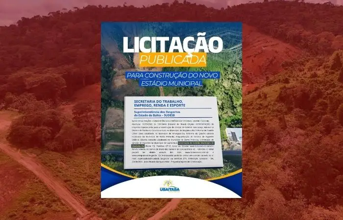 Com a publicação da licitação, o projeto entra em uma nova etapa