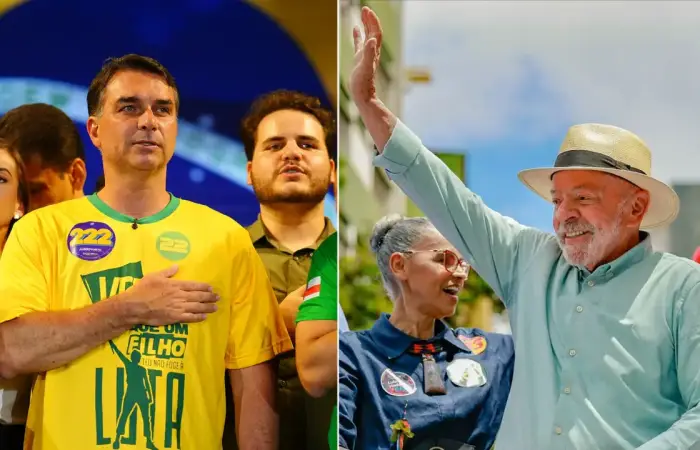 Flávio e Lula – Crédito: Vittor Sales; Ricardo Stuckert